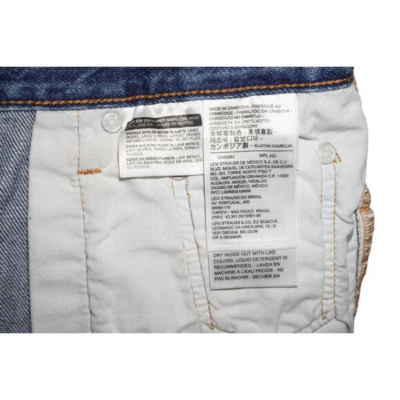 Levi’s 501 High Rise Distressed Denim Shorts – W29 - Picture 4 of 8